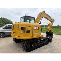 Prix de gros : Mini-excavatrice Caterpillar 308e2 d'occasion, modèle Cat 308e2, la plus vendue, avec fonctionnalités avancées