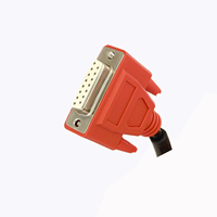 Câble de diagnostic OBD IVECO du fabricant d'origine DB15F-19PM prise mâle ronde 38 broches vers prise femelle DB15
