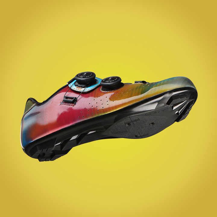 Professional Athletic Bicycle Shoes With Cleats Mtb Cycling Shoes ...