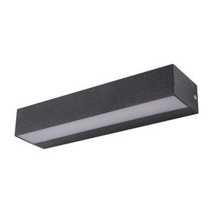 Lampe murale LED extérieure en aluminium IP65 étanche avec télécommande pour porte, balcon, terrasse, jardin, hôtel, cour - Product Image 1