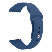 Bracelet de montre en silicone en gros 20mm 22mm à dégagement rapide, anti-poussière, souple, sportif, de remplacement pour montre connectée, personnalisable OEM