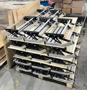 Échelle manuelle à un seul niveau en alliage d'aluminium haute résistance, facile à installer, pour <span class=keywords><strong>caravane</strong></span> et remorque - Product Image 5