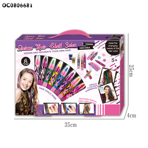 Penna Colorante per Capelli <span class=keywords><strong>Set</strong></span> di Trucchi per Bambine Kit di Makeup per Bambine Giocattoli - Product Image 6