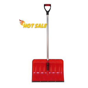 Durable Multi-Purpose Portable Custom Plastic PVC Ice Scraper Snow Shovel With Metal Handle