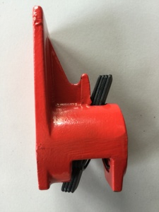 Abrazadera de tubo de hierro dúctil de 3/4 pulgadas de garganta profunda para carpintería, abrazadera tipo F de hierro dúctil de 3/4 pulgadas para carpintería, cuerpo de hierro dúctil profesional - Product Image 4