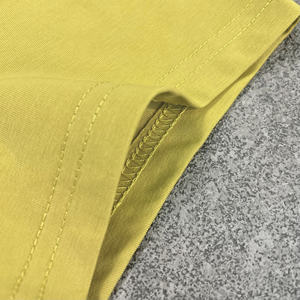 Camisetas Básicas Personalizadas para Mujer, Estilo Y2K, 220g, 100% Algodón, Amarillo, Camisetas de Lujo, Camisetas de Algodón, Camisetas Cortas para Mujer, T-745 - Product Image 6