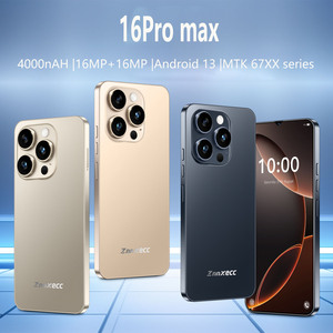 Global 16Pro Max factory wholesale price 6.6-inch screen Android 13 quad core processor 4GB+64/128/256GB 2G/3G network - Product Image 2