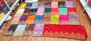 ผ้าซาตินซาตินสำหรับงานทอมือผ้า Gorgora งานผ้าทอและพิมพ์ลายชุดปกติ - Product Image 5