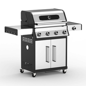Outdoor Gas <b>BBQ</b> Kitchen Assembled Stainless Steel Gas and Cooker Griddle EQB74BAA2SX Outdoor Gas With Oven - Product Image 6