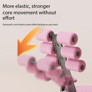 Máquina de <span class=keywords><strong>Abdominales</strong></span> 7 en 1 con Asa Auxiliar Extraíble, Capacidad de Peso de 100 kg, Equipo de Ejercicio <span class=keywords><strong>para</strong></span> el Hogar - Product Image 3