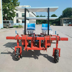 Nouvelle machine agricole de repiquage de légumes, à accoupler au tracteur, haute productivité, 24 godets, pour <span class=keywords><strong>semis</strong></span> de <span class=keywords><strong>melon</strong></span> et de piment - Product Image 3