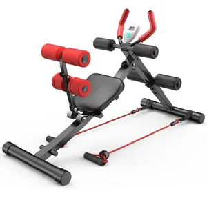 Ab Coaster peralatan olahraga Fitness, peralatan Fitness Mini dapat disesuaikan untuk bangku duduk perut Fitness multifungsi