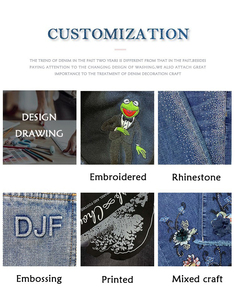 <span class=keywords><strong>Jeans</strong></span> Cargo Baggy Personalizzati per Uomo, Pantaloni in Denim Lavato a Gamba Larga con Grandi Tasche <span class=keywords><strong>Laterali</strong></span> - Product Image 6