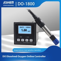 Jishen DO-1800 en ligne étang à poissons élevage pH-mètre personnalisé OEM Support capteur de testeur d'oxygène dissous