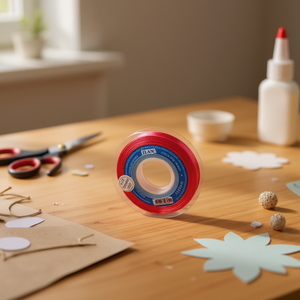 Nastro in raso ILAN 0,3 cm x 80Y colore granato per lavori artigianali - Product Image 3