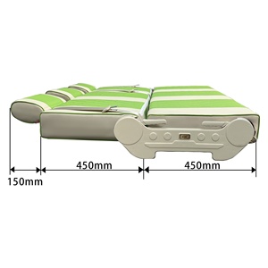 Asientos Traseros Plegables de Tres Plazas para Automóvil, Ajustables, de Acero, para <span class=keywords><strong>Carma</strong></span> Wuling Jinbei Langdi Dongfeng LZF - Product Image 5
