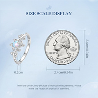 Bagues rondes en argent Sterling 925, opale de feu blanche pour femmes, bijoux de mariage, cadeau, Style feuille, bague de fiançailles, BSR309