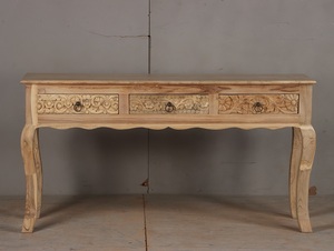 Modern <b>Console</b> <b>Table</b> with Elegant Decorative Design for Entryway Hallway Living Room and Contemporary Home Interior Styling - Product Image 1