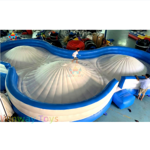 WINWAY - Nube Inflable Gigante para Exteriores con Certificación CE/CPC, Garantía de 3 Años, con Soplador, Capacidad para 25-70 Personas - Product Image 4