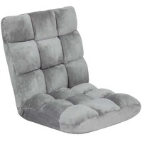 Chaise de sol inclinable de vente directe d'usine de haute qualité coussin de méditation de canapé de sol Portable réglage de 5 positions