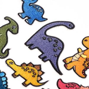 Iron on Embroidery Cute Cartoon Dinosaur Baby Patch for Kid Clothes Decoration - Product Image 4