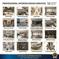 Solución Integral para Proyectos de Villas y Mansiones Neoclásicas de Lujo, Servicio Profesional de Diseño de Interiores y Planos de Casas con Renderizado 3D