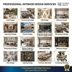 Solución Integral para Proyectos de Villas y Mansiones Neoclásicas de Lujo, Servicio Profesional de Diseño de Interiores y Planos de Casas con Renderizado 3D - Product Image 5