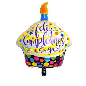 Globos de Pastel Gigantes de Acción de Gracias y Año Nuevo para Fiestas Infantiles - Globos de Aluminio para Decoración de Pasteles - Product Image 1