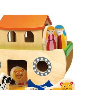 2020 gros Bambin Éducatifs Montessori En Bois Noah'S <span class=keywords><strong>Arche</strong></span> Jouet Pour Enfants Bébé - Product Image 4
