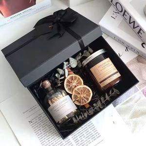 ชุดเทียนหอมอโรมาเธอราพีระดับพรีเมียมในกล่องของขวัญ สำหรับใช้ในบ้าน กลิ่นหอมติดทนนาน - Product Image 4