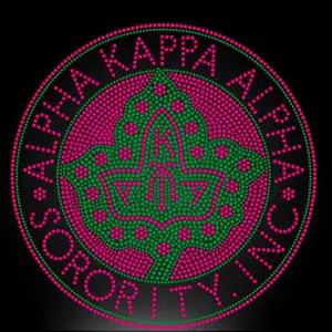 Sorority INC alpha AKA Strass Transfer designs Eisen Auf Transfer für t shirts