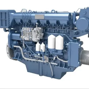 Low Speed Weichai 6170 620hp Series used Marine Engine