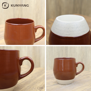 Fabricant de tasses à café personnalisées en gros Tasse à café en <span class=keywords><strong>céramique</strong></span> avec <span class=keywords><strong>engobe</strong></span> - Product Image 3