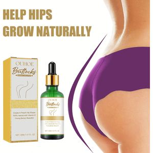 Huile de rehaussement des fesses de haute qualité 30 ml, huile essentielle efficace pour le lifting des hanches et des fessiers, huile amplificatrice pour des fesses plus volumineuses et sexy - Product Image 4