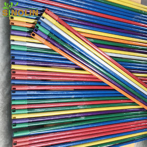 Machine écologique robuste <span class=keywords><strong>PVC</strong></span> plastique enduit bâton en bois 25mm fer métal poignée brosse vadrouille palmier balai fabricant bambou naturel - Product Image 1