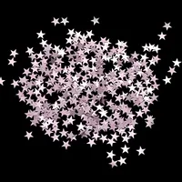 6ミリメートルMetallic Glitter Foil Confetti Star Sequins Wedding Festival Party Supplies Christmas Party Decoration