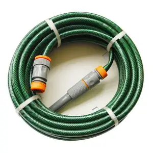 Flex PVC Garden Hose, Extremely Flexible, Available in Size of 1/2, 5/8 and 3/4 Inch
