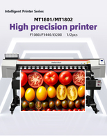 Impresora de Gran Formato MOOTOOM para Impresión de Papel Tapiz, 1.6m 5 pies 63 Pulgadas, Impresora Digital Eco Solvente