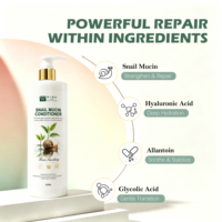 Après-shampoing à l'extrait d'escargot 500ml – Contient des extraits végétaux naturels, répare les cheveux abîmés, scelle les cuticules, dompte les frisottis pour un soin quotidien – Vente en gros usine