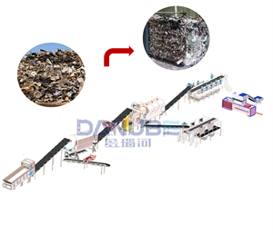 OEM Automated Construction Waste Sorting Crushing and Recycling Production Line Waste Sorting System - Product Image 1