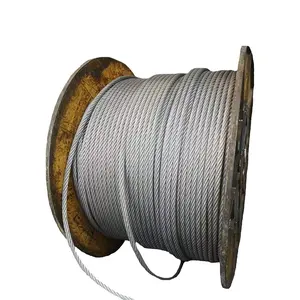 JULI swaged steel wire rope customized length and color used in heavy Lifting reinforce steel cable ODM&OEM factory