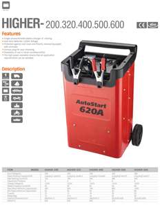 Taşınabilir 1000W 2200W araba pil şarj cihazı 12V 24V tek fazlı elektrik koruma Normal hızlı şarj acil durum araç kiti - Product Image 2