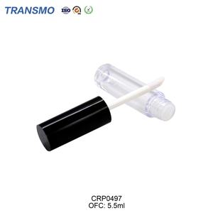 Tubes de gloss à lèvres ronds blancs en gros, applicateur de crème, conteneur de baume à lèvres, tube en plastique avec bouchon à vis - Product Image 3