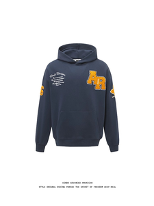 <span class=keywords><strong>Sweat</strong></span>-shirt à capuche décontracté ample de style rétro américain, tendance de la mode urbaine automne-hiver, pour hommes et femmes - Product Image 4