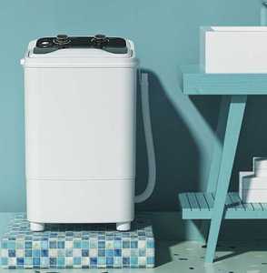 2025 7kg hộ gia đình đơn thùng máy giặt nhỏ nhà bán tự động Giày Máy giặt mini với máy sấy - Product Image 2