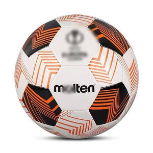 Balón de Fútbol Oficial de Tamaño Estándar de Alta Calidad con Logotipo Personalizado, Unión Térmica, Material de PU, Entrenamiento en Interiores/Exteriores - Product Image 6