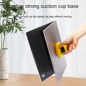 UFO mèo dính vật nuôi đồ chơi phim hoạt hình lông treo cốc hút mèo đồ chơi-sinh thái thân thiện nhựa quay đầu trêu ghẹo với theo dõi cho mèo - Product Image 3