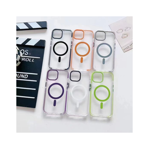 Bán Buôn New Magnetic Sạc Không Dây Màu Side Iphone16 15 Promax 14 Pro 13 12 Điện Thoại Di Động Trường Hợp - Product Image 1