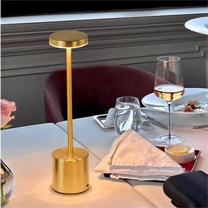 Bán buôn có thể sạc lại rèn sắt cao cấp sang trọng dẫn số lượng lớn không dây nhỏ Đèn bàn đèn đọc sách ánh sáng - Product Image 4