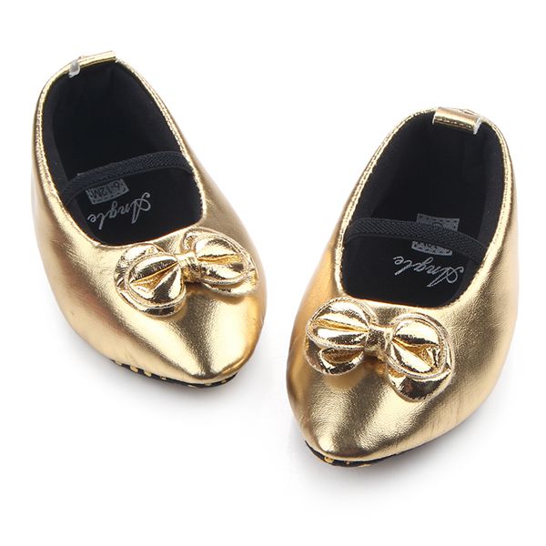 Красивые Детские кожаные туфли с мягкой подошвой для младенцев, остроносые туфли, классические туфли для девочек